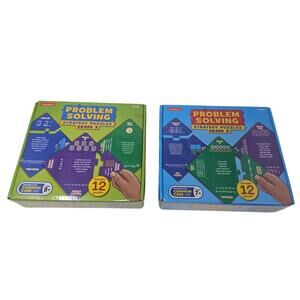 NEW Lakeshore Problem Solving Strategy Puzzles Grade 2 & 3 Learning Educational